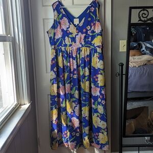 Modcloth Plus- Size Maxi Dress 3x